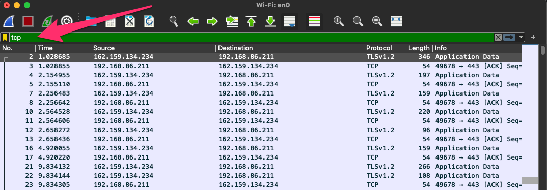 display filters